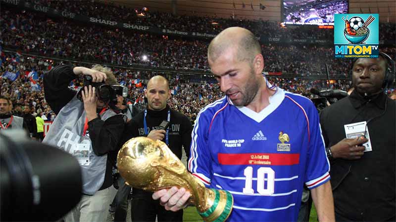 Zidane được coi là linh hồn của đội tuyển Pháp
